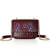 Beauté Croco Bordeaux
